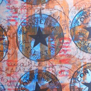 Daily effort. Acrylic on plastic. 90 x 70 cm. 2011