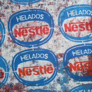 Nestle. Acrylic on carboard. 50 x 70 cm. 2010