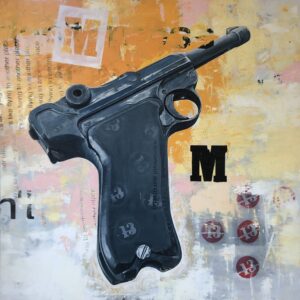 Number 13. Oil on canvas.120 x120 cm. 2024