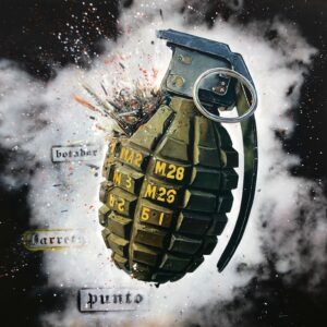 Number-28.-Mixed-media-on-canvas.-200-x-200-cm.-2024-